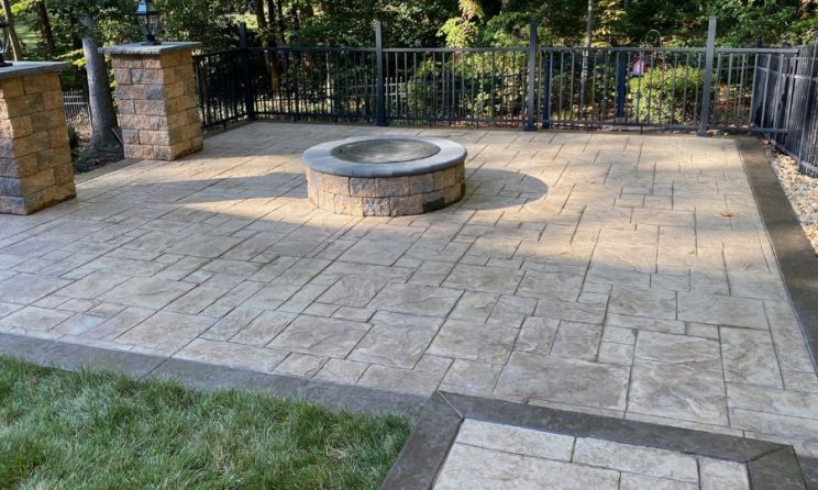 executam beton amprentat
